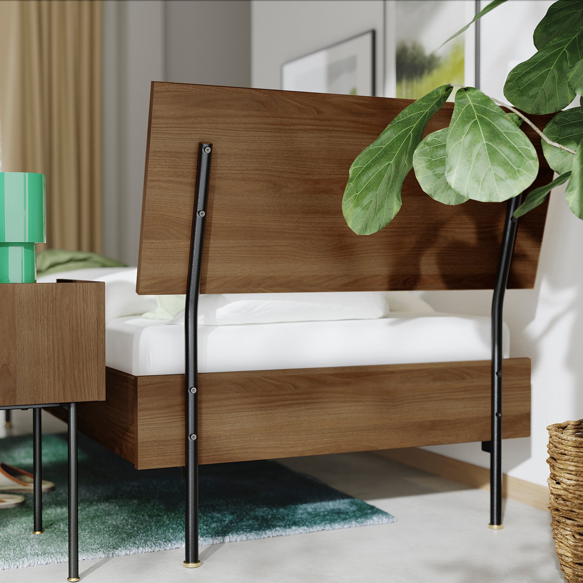 RÅDMANSÖ, bed frame, 90x200 cm, 995.986.13