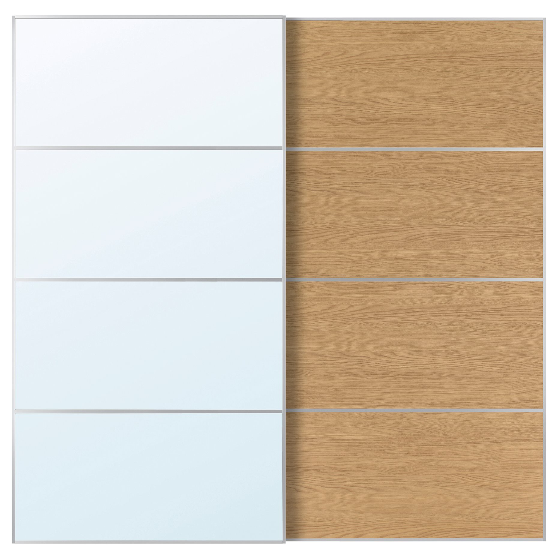 AULI/MEHAMN, pair of sliding doors, 200x201 cm, 996.158.01