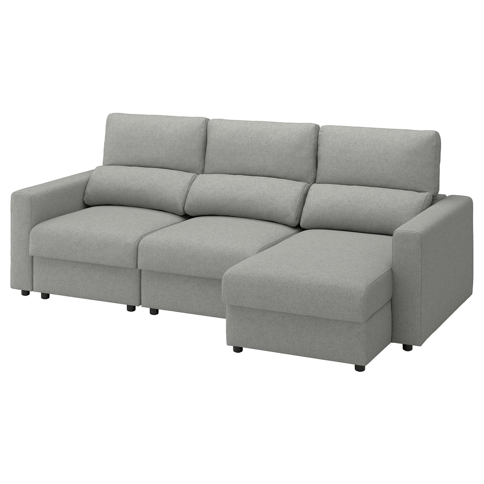MALMKÖPING, 3-seat sofa with chaise longue, 996.268.14