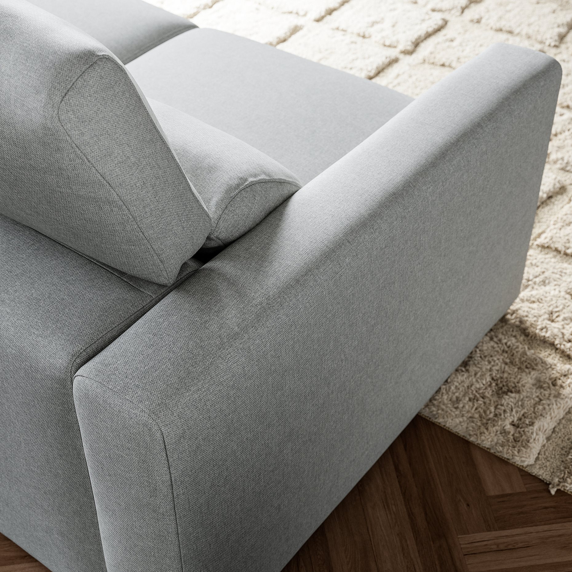 MALMKÖPING, 3-seat sofa with chaise longue, 996.268.14