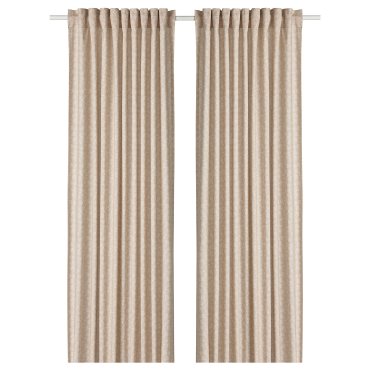 TRYSTÄVMAL, κουρτίνα, 2 τεμ. 145x300 cm, 005.597.00