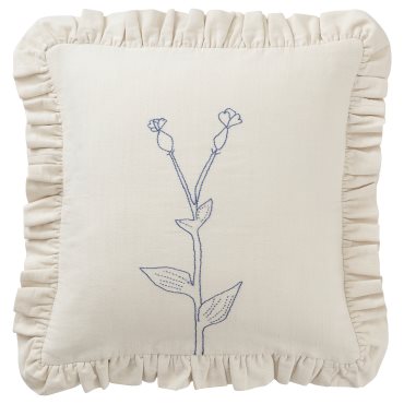 AKERNEJLIKA, cushion cover/ embroidery, 50x50 cm, 005.701.75