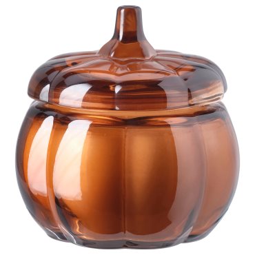 HOSTAGILLE, scented candle in glass/Spiced pumpkin, 20 hr, 005.975.42