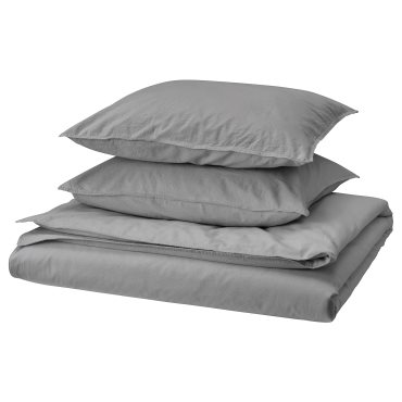ÄNGSLILJA, duvet cover and 2 pillowcases, 240x220/50x60 cm, 006.088.71