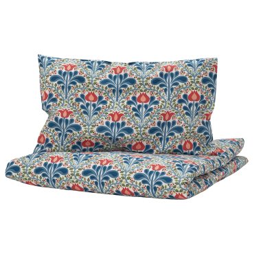 SÄTERVIDE, duvet cover 1 pillowcase for cot, 110x125/35x55 cm, 006.370.67