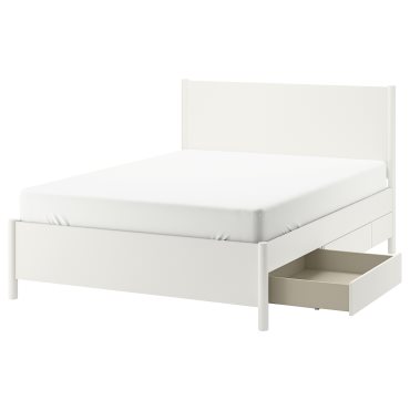 TONSTAD, bed frame with storage, 140x200 cm, 094.965.91