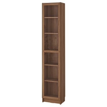 BILLY/OXBERG, bookcase with glass door, 40x30x202 cm, 095.818.29