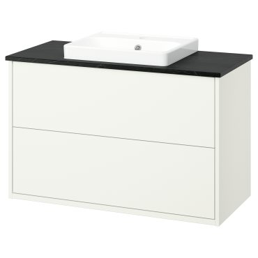 HAVBACK/ORRSJON, wash-stand with drawers/wash-basin, 102x49x71 cm, 096.293.22