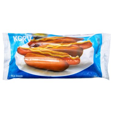 KORV, sausage frozen, 440 g, 101.542.52