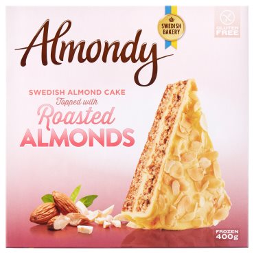 ALMONDY, almond cake frozen, 400 g, 103.476.23