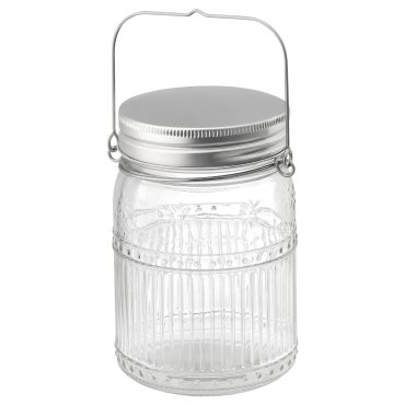 SOMMARLÅNKE, decorative table lamp with built-in LED light source/outdoor/battery-operated, 15 cm, 105.439.78