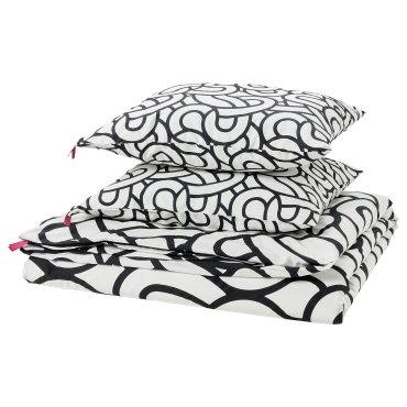 SÖTRÖNN, duvet cover and 2 pillowcases, 240x220/50x60 cm, 105.481.55