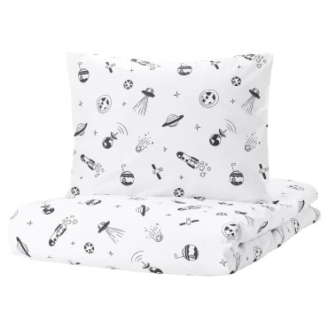 AFTONSPARV, duvet cover and pillowcase, 150x200/50x60 cm, 105.540.28