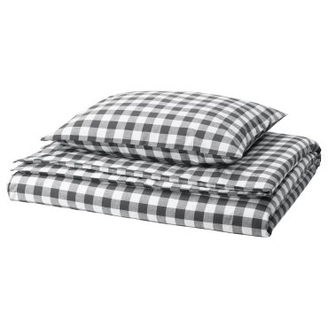 EKTANDVINGE, duvet cover and pillowcase, 150x200/50x60 cm, 105.853.98