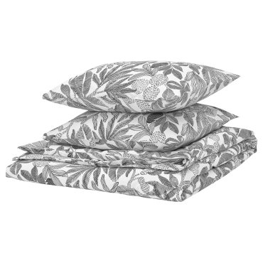 BROKDRACENA, duvet cover and 2 pillowcases, 240x220/50x60 cm, 106.057.73