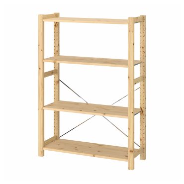 IVAR, 1 section/shelves, 89x30x124 cm, 194.038.41