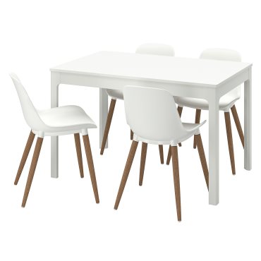 EKEDALEN/GRONSTA, table and 4 chairs, 120/180 cm, 195.488.15