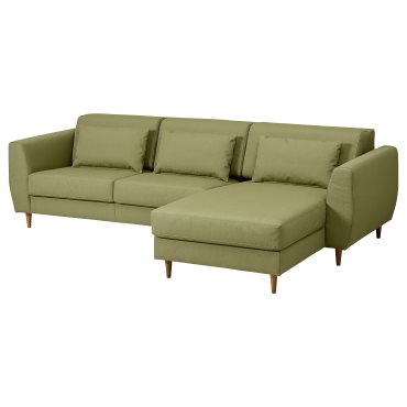SLATORP, 3-seat sofa with chaise longue, 195.775.96