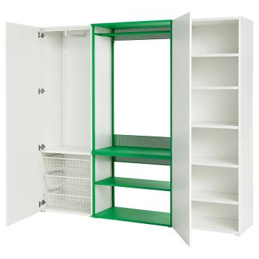 PLATSA, ντουλάπα με 2 πόρτες, 200x42x181 cm, 195.937.75