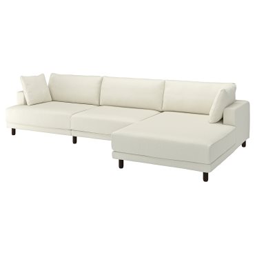 UPPÅKRA, 4,5-seat modular sofa with chaise longue, right, 196.141.36