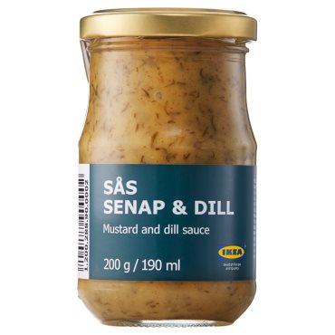 SAS SENAP, sauce for salmon, 200 g, 200.288.90