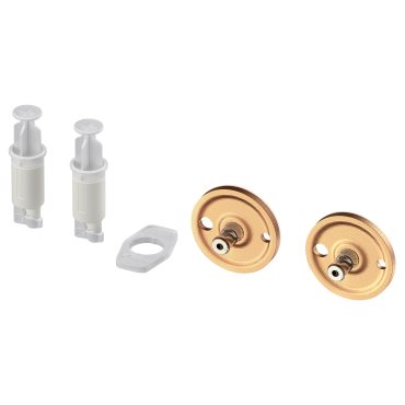 KROKSJÖN, adhesive wall mounting kit, 2 pack, 205.830.87