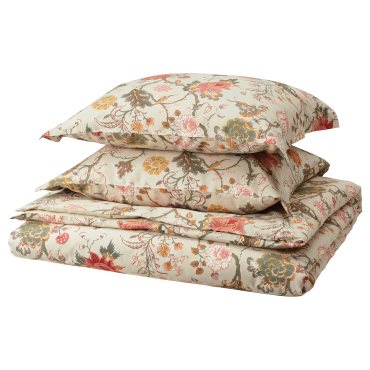 NÄSSELKLOCKA, duvet cover and 2 pillowcases, 240x220/50x60 cm, 205.845.34