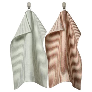 ÄLVMAL, tea towel/2 pack, 45x60 cm, 206.035.37
