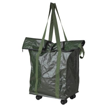 KOMPISHÄNG, shopping bag on wheels, 40x30x81 cm, 206.287.88