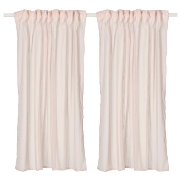 MATILDA, διαφανής κουρτίνα με τρέσα, 2 τεμ. 145x165 cm, 206.293.06