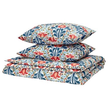 SÄTERVIDE, duvet cover and 2 pillowcases, 240x220/50x60 cm, 206.324.17