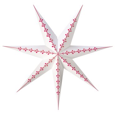 STRÅLA, lamp shade/star, 90 cm, 206.398.76