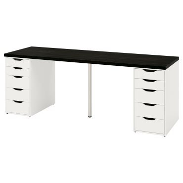 LAGKAPTEN/ALEX, desk, 200x60 cm, 294.176.87
