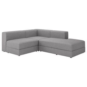 JÄTTEBO, modular corner sofa 2,5-seat with chaise longue/right, 294.851.86