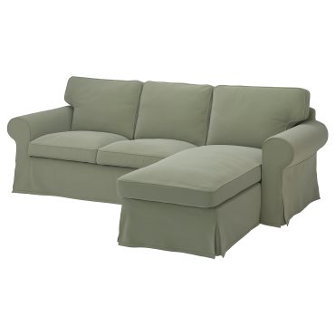 EKTORP, 3-seat sofa with chaise longue, 295.090.31