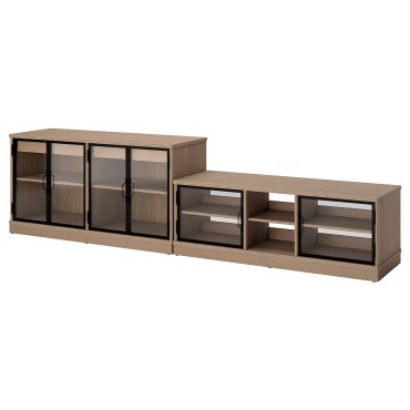 LANESUND, TV storage combination, 322x47x81 cm, 295.147.30