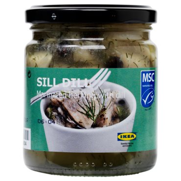 SILL DILL, marinated herring with dill, 250 g, 301.010.31