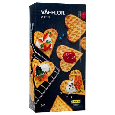 VAFFLOR, waffles frozen, 240 g, 303.019.64