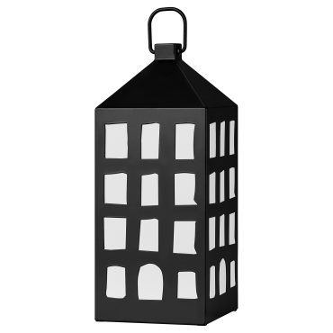 STRÅLA, διακόσμηση τραπεζιού με ενσωματωμένο φωτισμό LED/σπίτι, 34 cm, 305.824.74