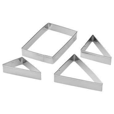 LÄTTBAKAD, cookie cutter, set of 4, 305.904.31