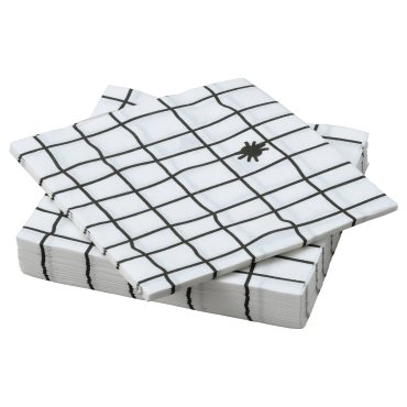 KUSTFYR, paper napkin 33x33 cm/30 pack, 160g, 305.995.92