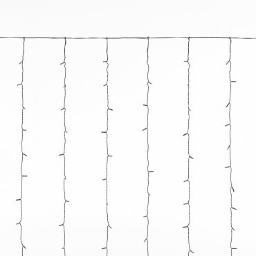 GETKÅL, κουρτίνα φωτισμού με ενσωματωμένο φωτισμό LED/εξωτερικού χώρου, 8 m, 306.007.41