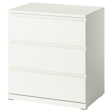 STORKLINTA, chest of 3 drawers, 70x50x75 cm, 306.275.33