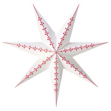STRÅLA, lamp shade/star, 70 cm, 306.398.71