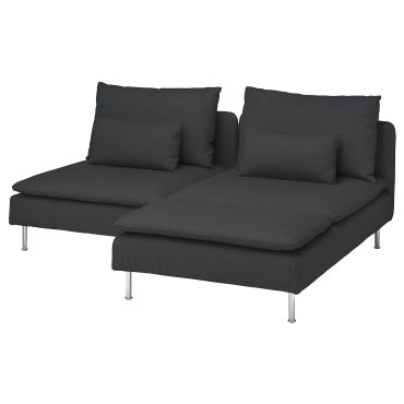 SODERHAMN, 2-seat sofa with chaise longue, 394.496.16