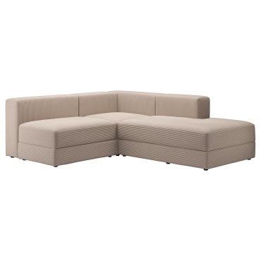 JÄTTEBO, modular corner sofa 2,5-seat with chaise longue/right, 394.851.81