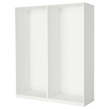 PAX, 2 wardrobe frames, 200x58x236 cm, 394.947.60