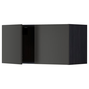 METOD, wall cabinet with 2 doors, 80x40 cm, 394.981.50