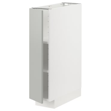 METOD, base cabinet with shelves, 20x60 cm, 395.391.84