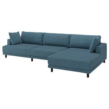 UPPÅKRA, 4,5-seat modular sofa with chaise longue, right, 396.141.35